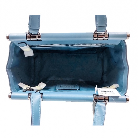 COACH Top Handle Satchel Handbag - Picture 8 of 10